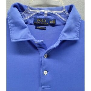 Polo Ralph Lauren Polo Shirt Men's 2XL Pony Logo Blue Soft Custom Slim Fit